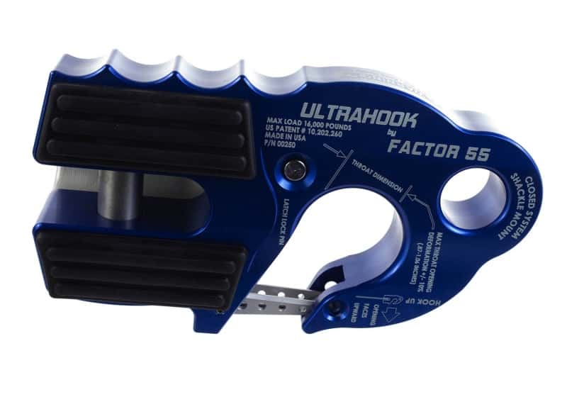Ford Racing — Ford Racing Factor 55 UltraHook w/Rope Guard - Blue
Tow Hook - view 4