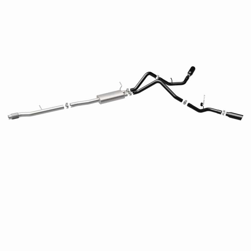 Magnaflow — MagnaFlow SYS Cat-Back 3.5in Black Dual Split Rear Tips 14-15 Chevy Silverado/GMC Sierra 4.3L-5.3L
Cat-Back - view 36