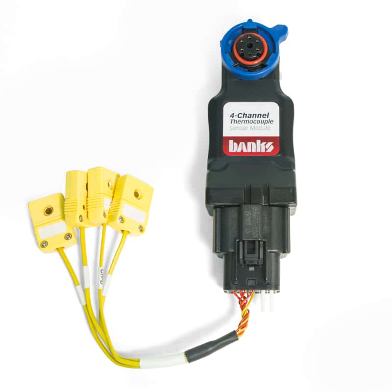 Banks Power — Banks Power iDash 1.8 DataMonster / Super Gauge 4 Ch Thermocouple Module System
Tuners/Programmers
4 Ch Thermocouple - view 2