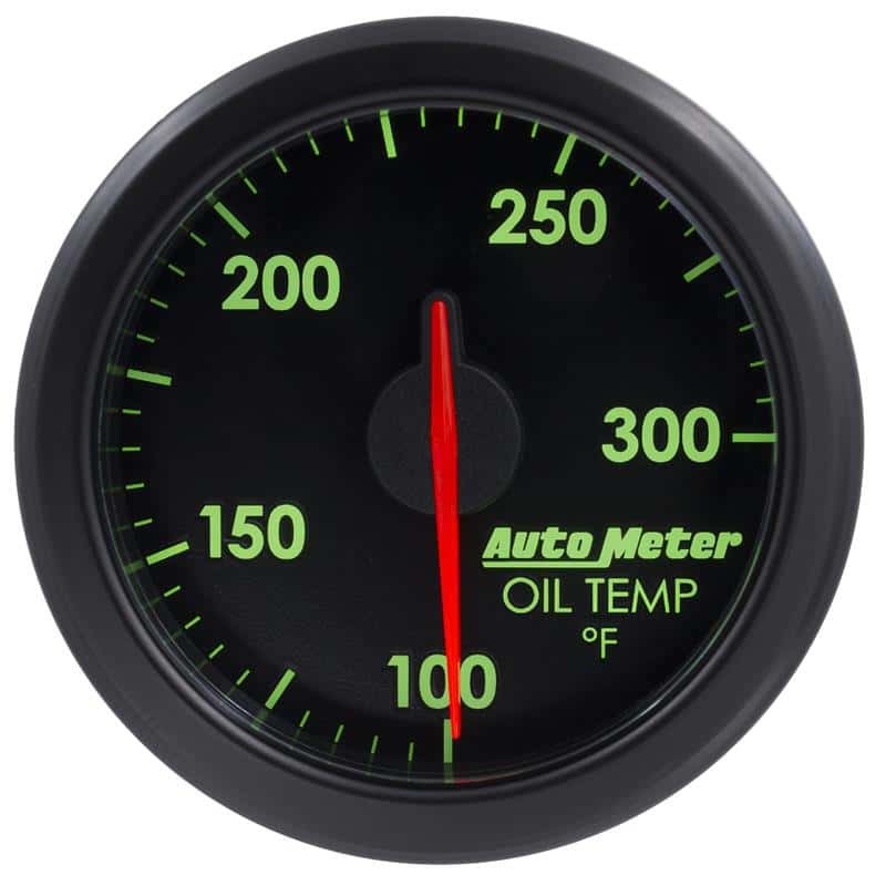 AutoMeter — Autometer Airdrive 2-1/6in Oil Temp Gauge 100-300 Degrees F - Black
GA 2" OILT AIRDRV BK - view 4