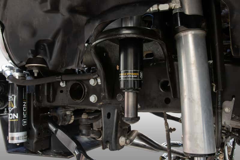 ICON — ICON 2020+ Jeep Gladiator JT / 2007+ Jeep Wrangler JK/JL Front Hydraulic Bump Stop Kit
BUMP STOP KIT - view 3