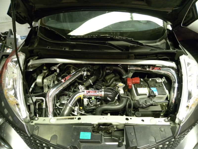 Injen — Injen 11-14 Nissan Juke 1.6L Turbo 4 cyl (incl Nismo) Upper Intercooler Pipe Kit
TChrgrIcoolerHsKit
Intercooler Pipe - view 6