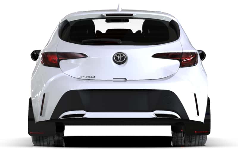 Rally Armor — Rally Armor 18-26 Toyota Corolla Hatchback Black UR Mud Flap White Logo
Mud Flap - view 2