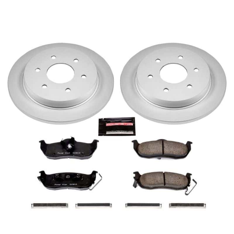 PowerStop — Power Stop 04-10 Infiniti QX56 Rear Z17 Evolution Geomet Coated Brake Kit - view 1