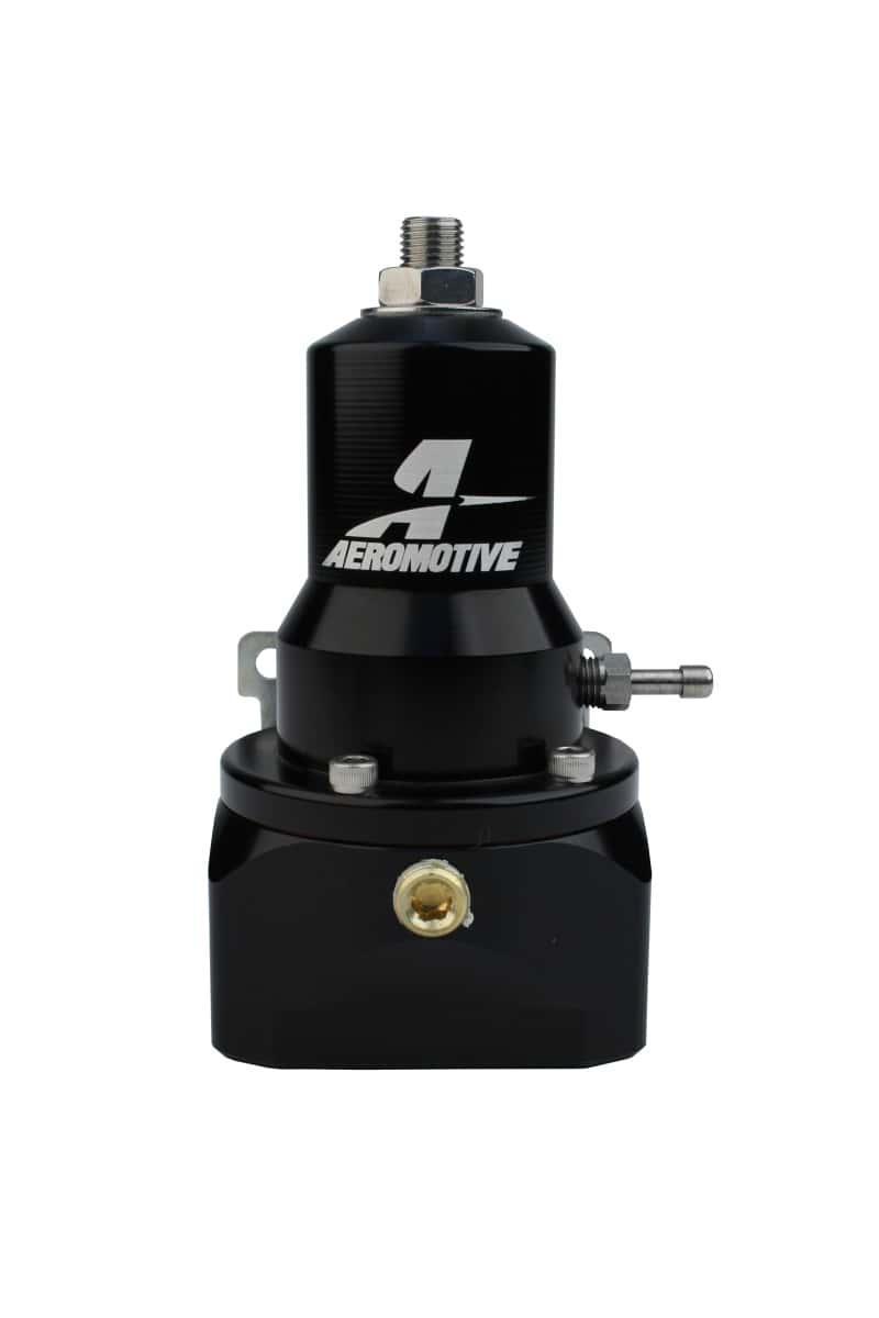 Aeromotive — Aeromotive Regulator - 30-120 PSI - .500 Valve - 2x AN-10 Inlets / AN-10 Bypass
Regulator - view 3