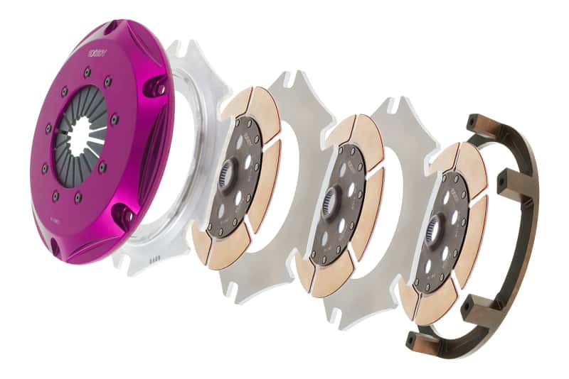 Exedy — Exedy Universal Builder Series Triple Metallic Clutch Does NOT Incl FW Req. Custom Clutch Actuation
Hyper Builder Series - view 3