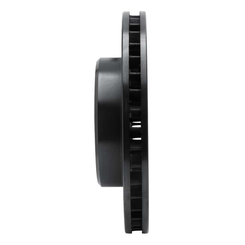 R1 Concepts — R1 98-07 Lexus LX470 Front Left Drilled & Slotted Black Brake Rotor
R1 Brake Rotor Drill - view 3