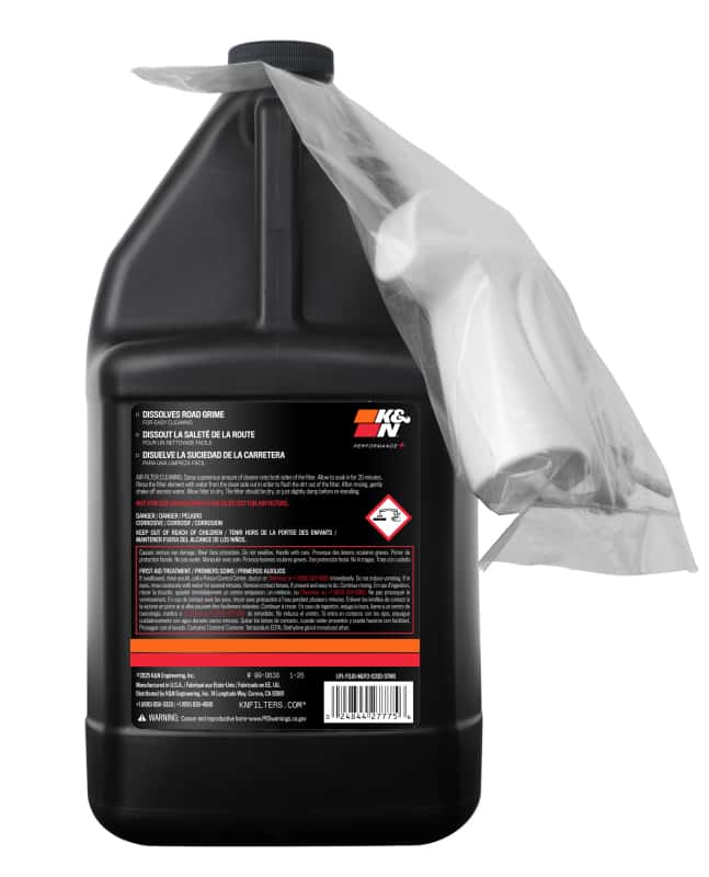 K&N Engineering — K&N 1 Gallon Heavy Duty DRYFLOW Cleaner
Heavy Duty Filter Cl
Cleaner - view 5