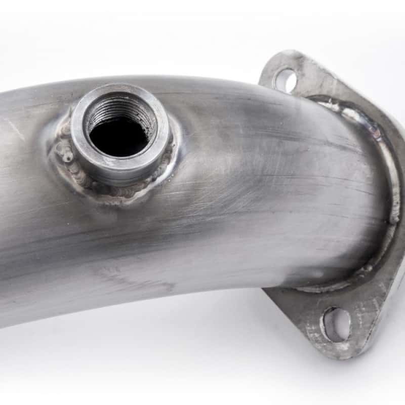 Stainless Works — Stainless Works 2016-18 Ford Focus RS 3in High-Flow Cats Downpipe Factory Connection
Exhaust System - view 6