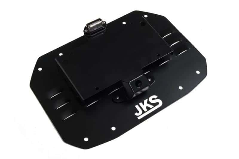 JKS Manufacturing — JKS Manufacturing Jeep Wrangler JL Tailgate Vent Cover w/ License Plate Relocation - view 4