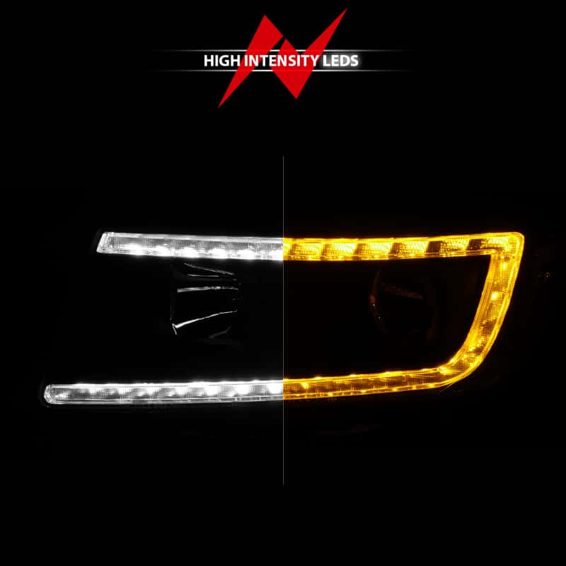 ANZO — ANZO 11-13 Jeep Grand Cherokee (Factory Halogen Only) Projector Headlights w/Light Bar Swtchbk Black
Head Light Set
HdLtSet - view 15