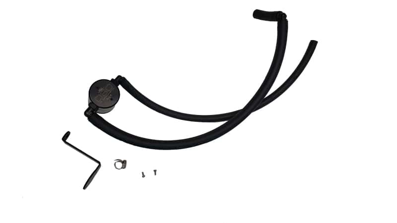J&L — J&L 22-25 Hyundai Elantra N 2.0L Oil Separator 3.0 Passenger Side - Black Anodized
Oil Separator - view 1