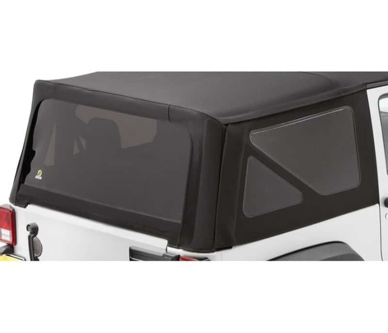 Bestop — Bestop 07-10 Jeep Wrangler JK 2-Door Window Set (Black Diamond)
Window Set - view 1