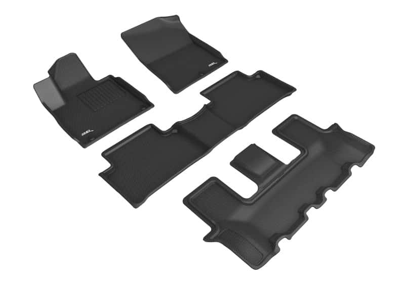 3D MAXpider — 3D MAXpider 22-23 Kia Sorento 7-Seat Kagu Black R1 R2 R3
Floor Mat Set - view 1