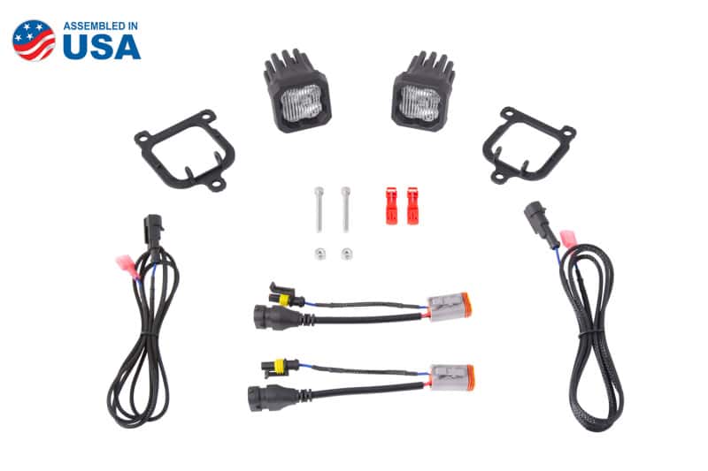 Diode Dynamics — Diode Dynamics SSC1 Type FBS LED Fog Light Kit - Yellow SAE Fog - view 5