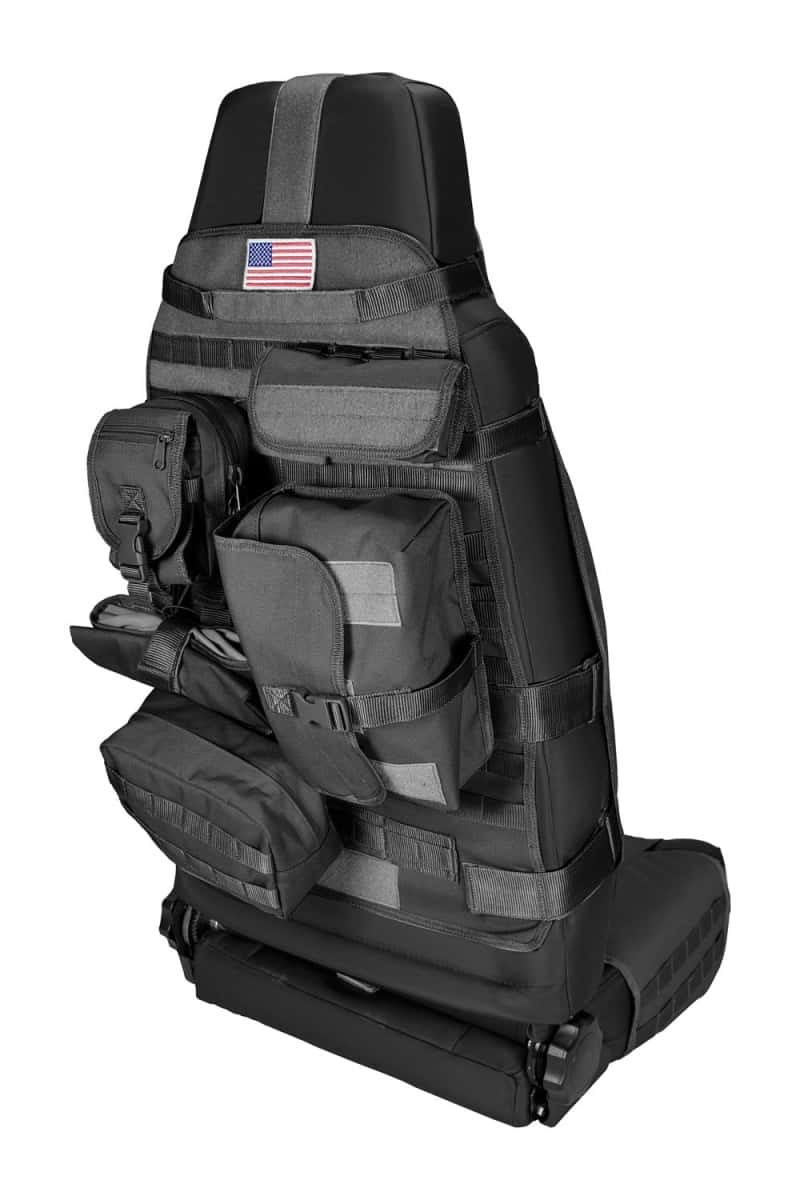 Rugged Ridge — Rugged Ridge Front Cargo Seat Cover Black 76-20 CJ/Jeep Wrangler /JT
OFFROAD_SEATS
Seat Cover - view 1
