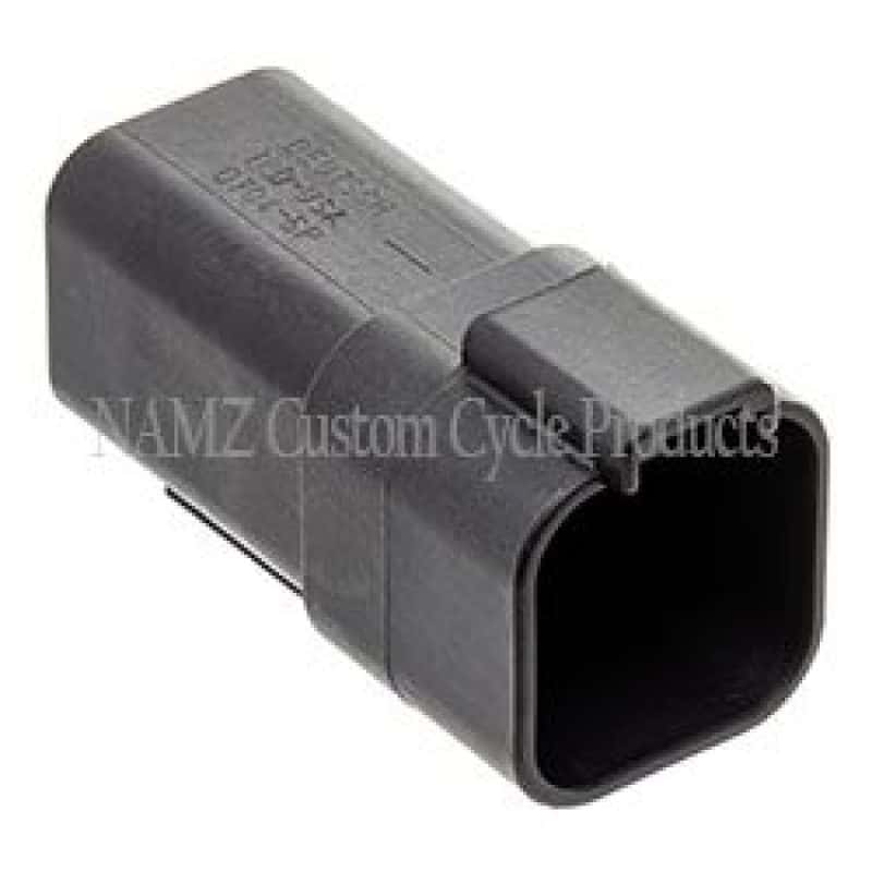NAMZ — NAMZ Deutsch DT Series 6-Wire Receptacle & Wedgelock - Black (Repl. HD 72106-94BK) - view 2