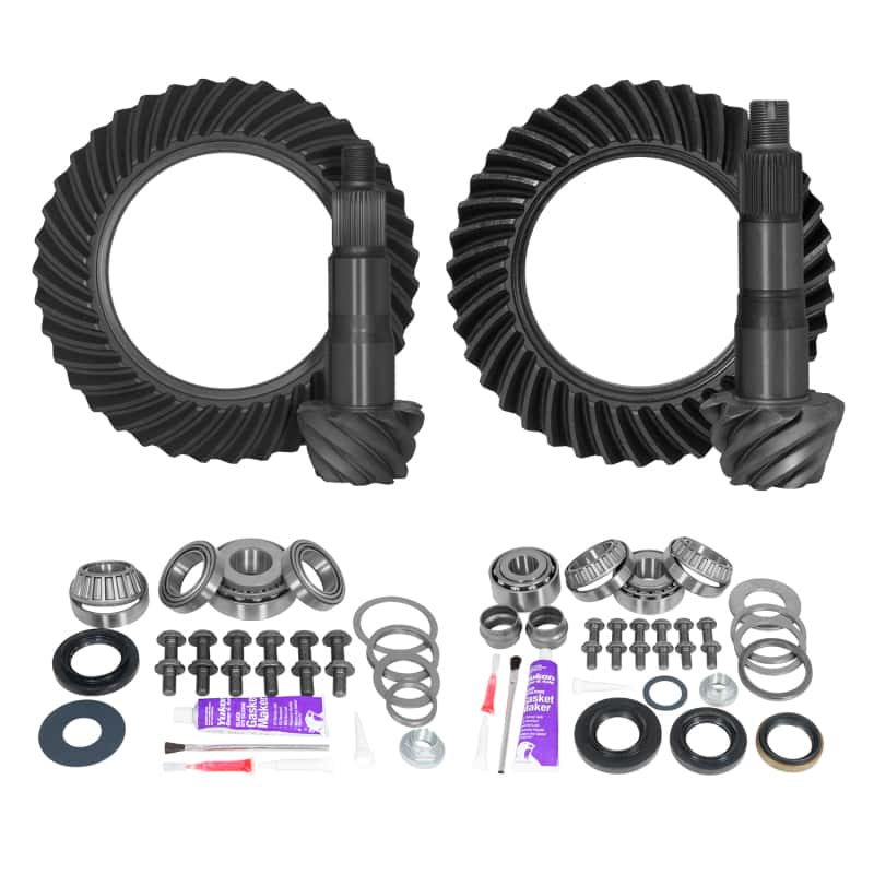 Yukon Gear & Axle — Yukon Gear Ring & Pinion Gear Kit Front & Rear for Toyota 10.5/9R Differential 5.29 Ratio
Gear Kit Package - view 1