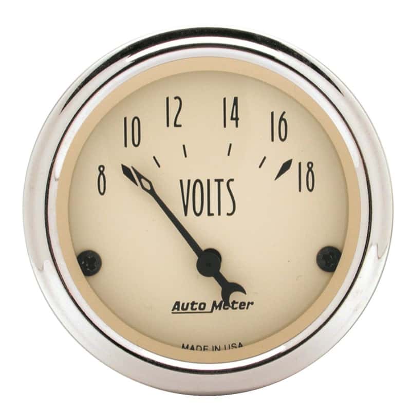 AutoMeter — Autometer Antique Beige 5-Gauge Kit 3-1/8in Electrical Speedometer 190KPH
GA KT 5PC E SPD K AB - view 8