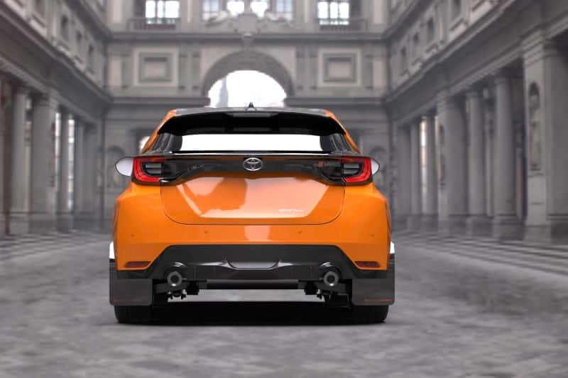 Rally Armor — Rally Armor 20-26 Toyota GR Yaris Black Mud Flap w/Red Logo
Mud Flap - view 4