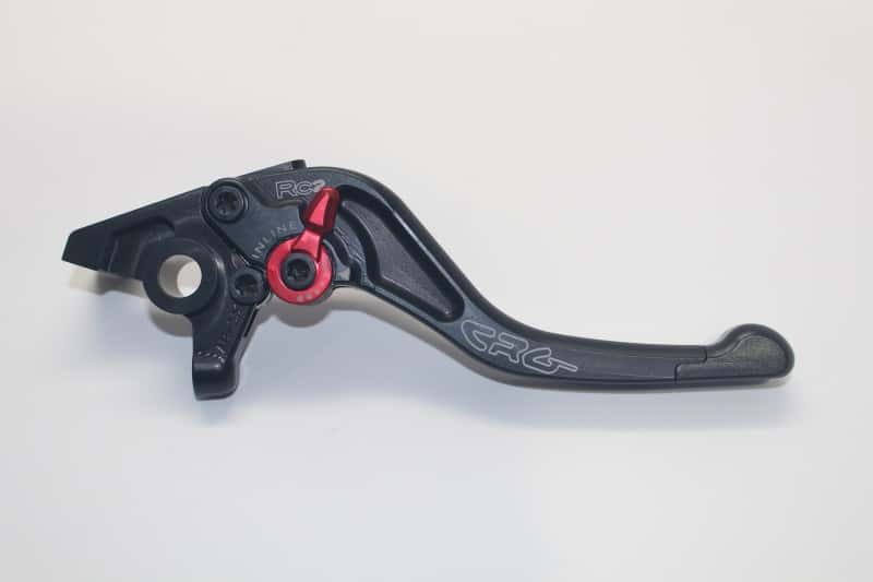 CRG Constructors — CRG 05-06 Kawasaki ZX6R/04-20 Suzuki GSXR600-1000R/ 06-17 Triumph RC2 Brake Lever- Standard Carbon - view 2