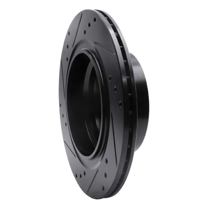 R1 Concepts — R1 03-08 BMW Z4 Rear Right Drilled & Slotted Black Brake Rotor
R1 Brake Rotor Drill - view 4