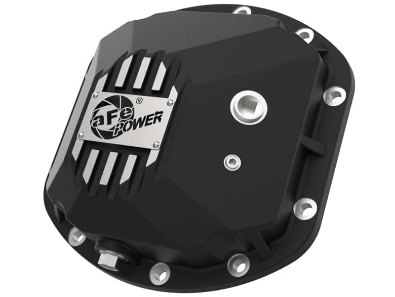 aFe — aFe Street Series Dana 30Front Differential Cover Black w/ Machined Fins 97-18 Jeep Wrangler
Differential Cover - view 1
