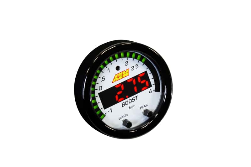 AEM — AEM X-Series Boost Pressure -30inHg 60psi Gauge Kit
X-Series Gauge
X-Series Boost - view 5