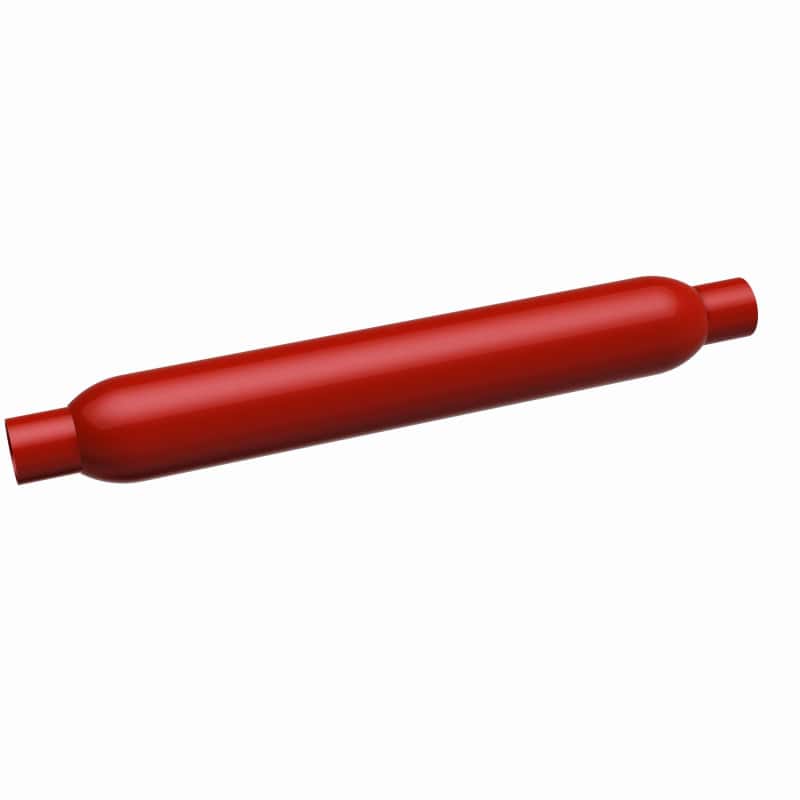 Magnaflow — MagnaFlow Muffler Red Pack Series Glasspack 3.5in Rd 22in Body Length 2in/2in Inlet/Outlet
Glasspack - view 24