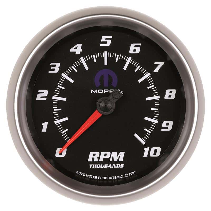 AutoMeter — Autometer Mopar 3-3/8in 10K RPM In-Dash Tachometer Gauge - Black
MOPAR #77060057, 3-3 - view 2