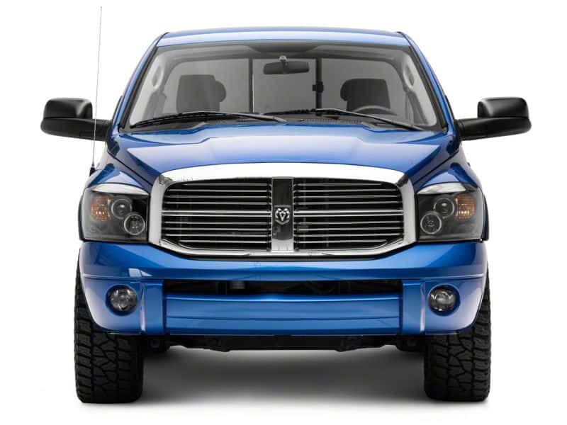 Raxiom — Raxiom 06-08 Dodge RAM 1500 LED Halo Projector Headlights- Blk Housing (Clear Lens)
Headlights - view 7