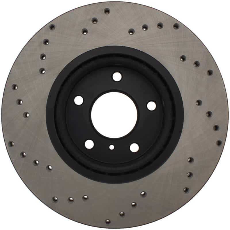 Stoptech — StopTech 08-09 Infiniti EX35 / 05-08 G35 / 09 G37 / 06-09 M35/M45 Drilled Left Front Rotor
Cross Drilled Rotor
Disc Brake Rotor - view 5