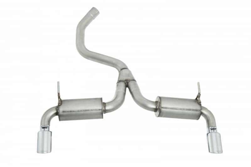 Gibson — Gibson 14-20 Jeep Cherokee 3.2L 2.5in/2.25in Cat-Back Dual Split Exhaust - Stainless
Truck/Suv (Jeep) - view 2