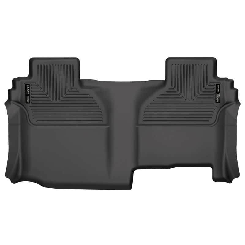 Husky Liners — Husky Liners 19-21 Silverado/Sierra 1500/2500/3500 Double Cab X-ACT 2nd Seat Floor Liner - BLK - view 1