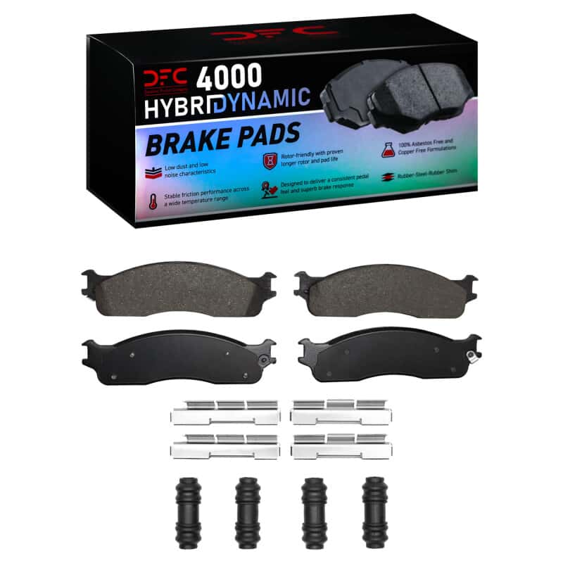 DFC — DFC 03-08 Dodge Ram 4000 (Mexico) Front 4000 HybriDynamic Brake Pads and Hardware Kit
DFC Brake Pad Set - view 1