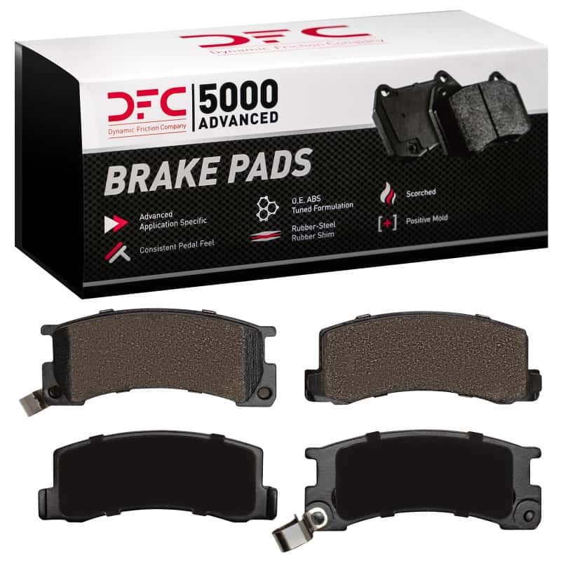 DFC — DFC 82-85 Toyota Celica Rear 5000 Advanced Semi Metallic Brake Pads
DFC Brake Pad Set - view 4