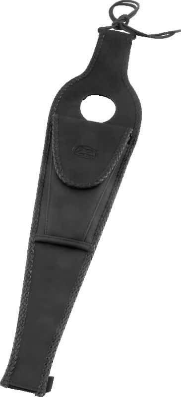 Mustang Motorcycle — Mustang 82-03 Harley Sportster Tank Bib w/Pouch - Black - view 2