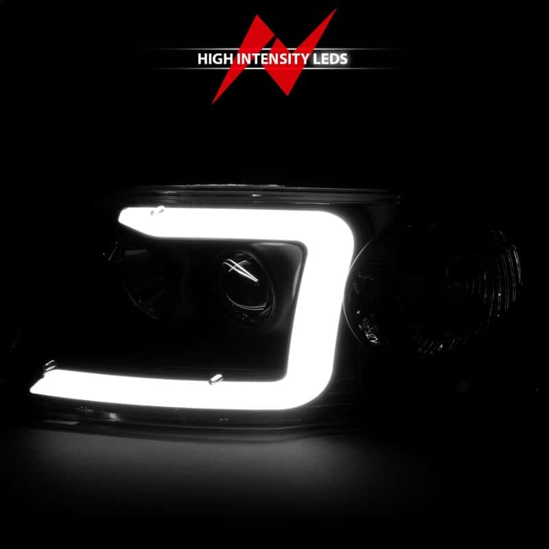 ANZO — ANZO 1997-2003 Ford F-150 Projector Headlights w/ Light Bar Chrome Housing
Head Light Set
HdLtSet - view 7