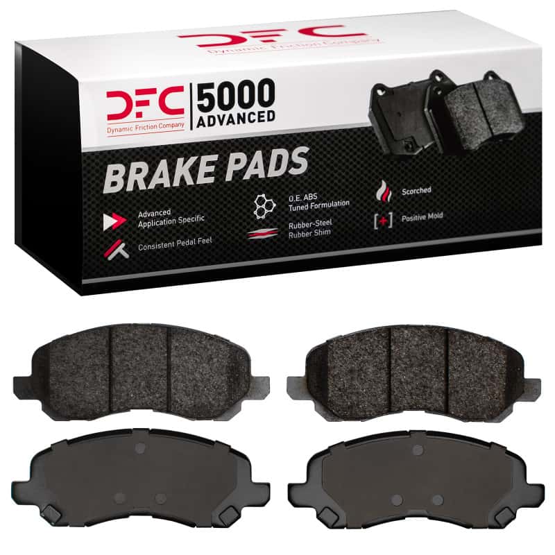 DFC — DFC 00-25 Chrysler 200 Front 5000 Advanced Ceramic Brake Pads
DFC Brake Pad Set - view 1