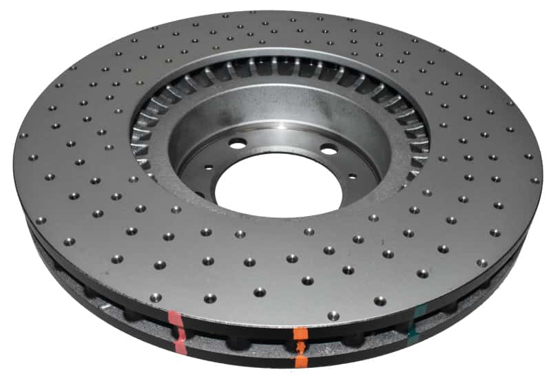 DBA — DBA 10-13 Porsche Panamera (Iron Rotor Excl GTS/Turbo/Turbo S) Front 4000 Series Cross Drilled Rotor
Brake Rotor
Brake Disc - view 1
