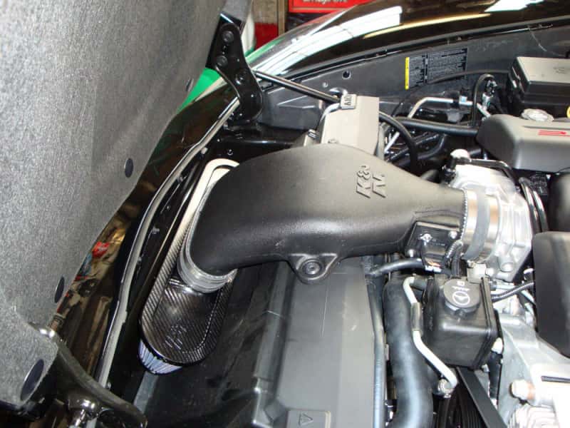 K&N Engineering — K&N 08-09 Chevy Corvette 6.2L V8 AirCharger Performance Intake
Performance Air Inta
Air Intake System - view 3