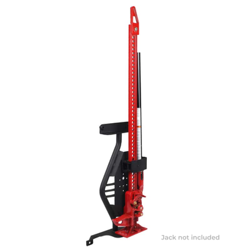 Go Rhino — Go Rhino 18-24 Jeep Wrangler JL/JLU/JT Front Fender Jack Mount for Hi-Lift Jack - Tex. Blk
Jack Mount-Exterior - view 14