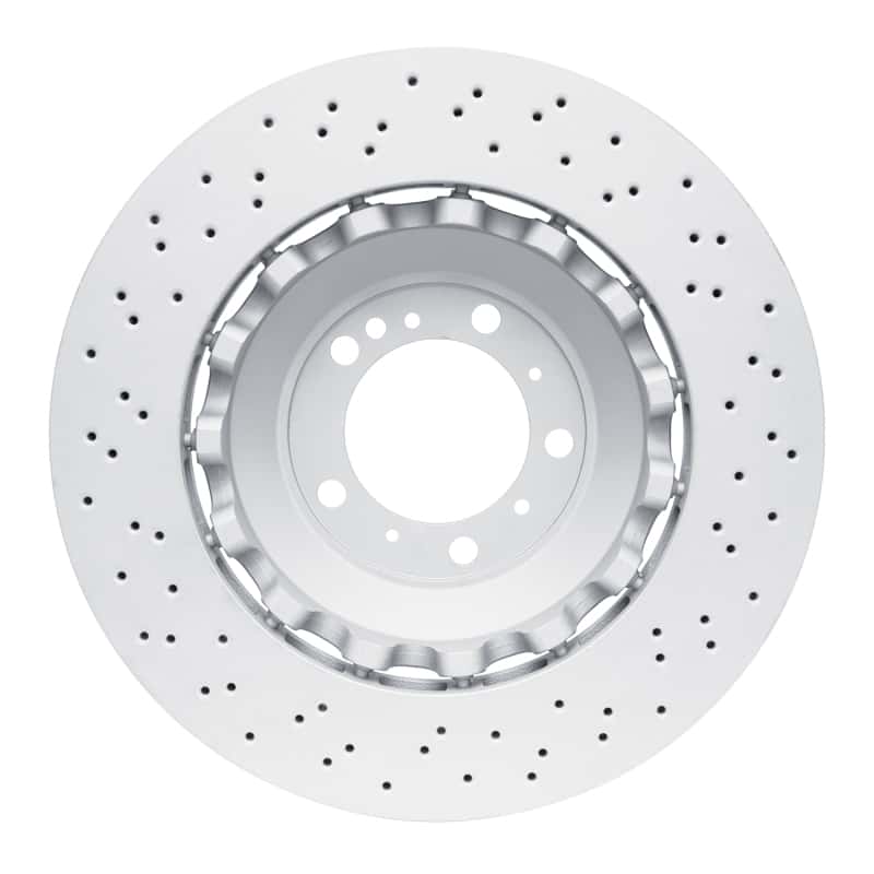 DFC — DFC 16-23 Porsche Cayman Right Front Drilled Hi-Carbon Alloy Geomet Coated Rotor
DFC Brake Rotor - view 5