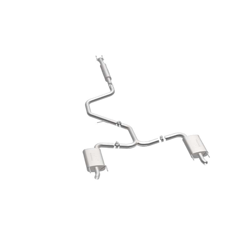 Magnaflow — MagnaFlow Cat-Back SS 2.25/2.5in Dual Split Rear Exit Polished 3in Tip 2015 Chev Impala 3.6L V6
Cat-Back - view 21