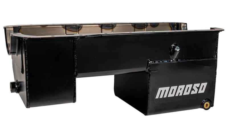 Moroso — Moroso Ford 351W (w/Rear Sump & Billet End Seals) Extra Deep Wet Sump 7qt 9in Steel Oil Pan - view 5