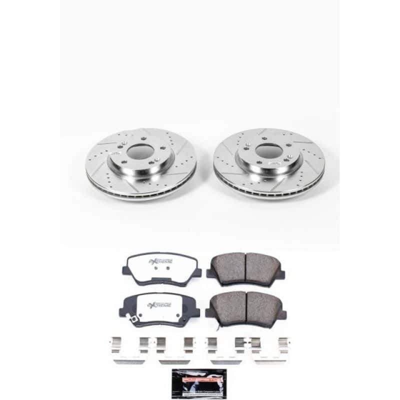 PowerStop — Power Stop 11-16 Hyundai Elantra Front Z26 Street Warrior Brake Kit - view 1