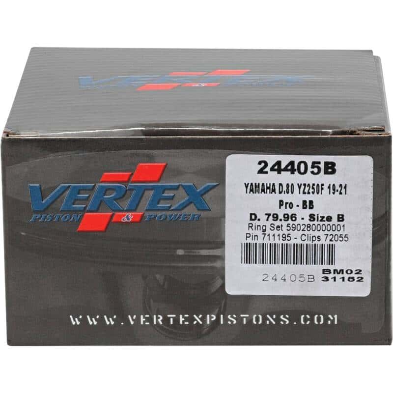 Vertex Pistons — Vertex Piston 20-24 Yamaha WR 250 F 250cc +3mm Forged Big Bore Piston Kit 270cc. - view 4