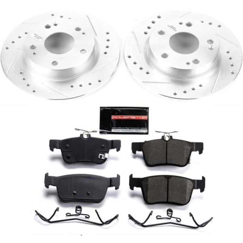 PowerStop — Power Stop 16-19 Honda Civic Rear Z23 Evolution Sport Brake Kit - view 1