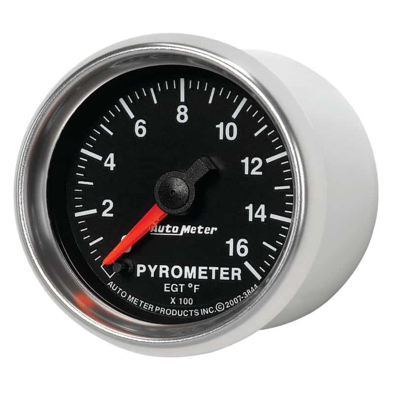 AutoMeter — Autometer GS 0-1600 degree F Full Sweep Electronic Pyrometer Gauge
2-1/16" PYROMETER KI - view 8