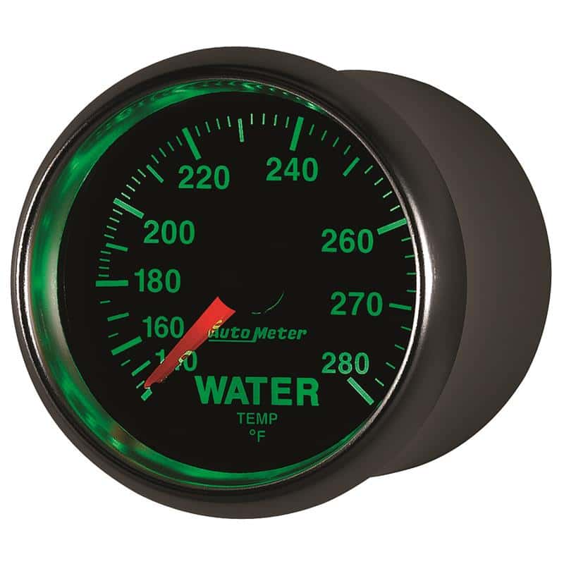 AutoMeter — AutoMeter Gauge Water Temp 2-1/16in. 140-280 Deg. F Mechanical Gs
2-1/16" WATER TEMP, - view 4